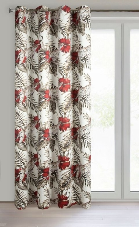 ZASŁONA GOTOWA SALADO 140 X 250 CM BORDOWY EUROFIRANY ZASŁONA GOTOWA SALADO 140 X 250 CM BORDOWY EUROFIRANY