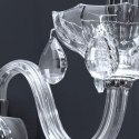 LAMPA KIRA (02) O 42 X 23 CM SREBRNY EUROFIRANY