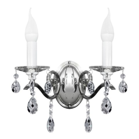 LAMPA LORETA (02) 34 X 20 X 32 CM SREBRNY EUROFIRANY LAMPA LORETA (02) 34 X 20 X 32 CM SREBRNY EUROFIRANY