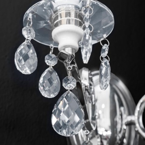LAMPA LORETA (02) 34 X 20 X 32 CM SREBRNY EUROFIRANY LAMPA LORETA (02) 34 X 20 X 32 CM SREBRNY EUROFIRANY