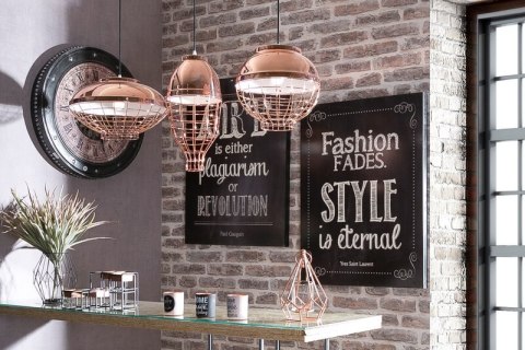 LAMPA LUCY (02) FI 30 X 12 CM MIEDZIANY EUROFIRANY LAMPA LUCY (02) FI 30 X 12 CM MIEDZIANY EUROFIRANY