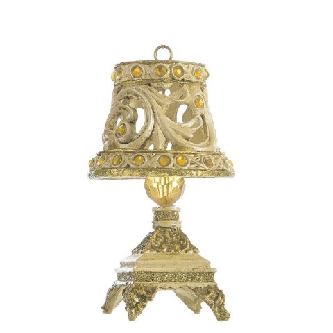 OZDOBA ŚWIĄTECZNA LAMP 1 9 CM ZŁOTY EUROFIRANY OZDOBA ŚWIĄTECZNA LAMP 1 9 CM ZŁOTY EUROFIRANY