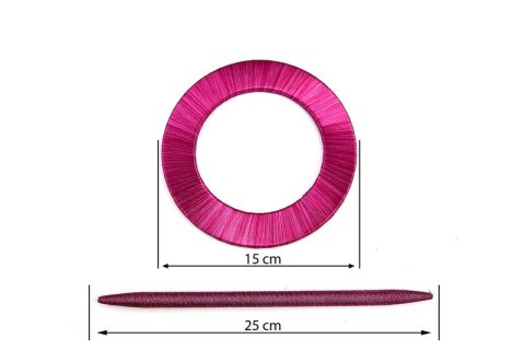 UPINACZ DEKORACYJNY 015 FI 15 CM AMARANTOWY EUROFIRANY UPINACZ DEKORACYJNY 015 FI 15 CM AMARANTOWY EUROFIRANY
