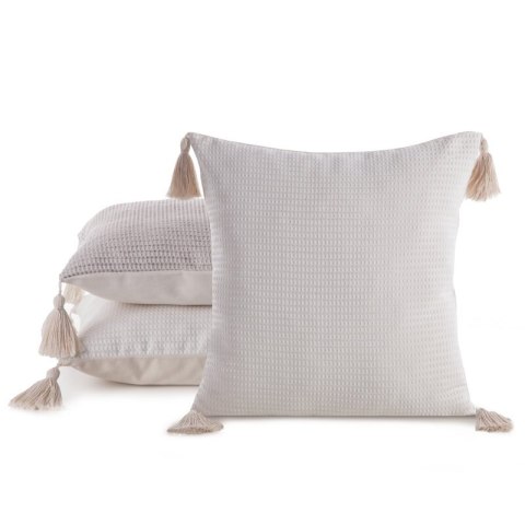 POSZEWKA BOHO 3 45 X 45 CM KREMOWY EUROFIRANY POSZEWKA BOHO 3 45 X 45 CM KREMOWY EUROFIRANY