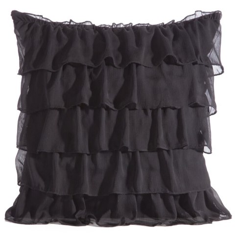 POSZEWKA DAISY 45 X 45 CM CZARNY EUROFIRANY POSZEWKA DAISY 45 X 45 CM CZARNY EUROFIRANY