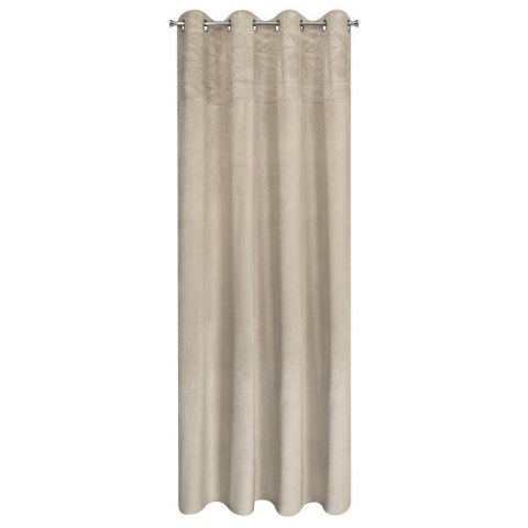 ZASŁONA GOTOWA ARIANA 140 X 250 CM BEŻOWY EUROFIRANY ZASŁONA GOTOWA ARIANA 140 X 250 CM BEŻOWY EUROFIRANY