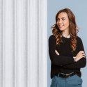FIRANA GOTOWA LENA NA TAŚMIE 140 X 270 CM BIAŁY EUROFIRANY