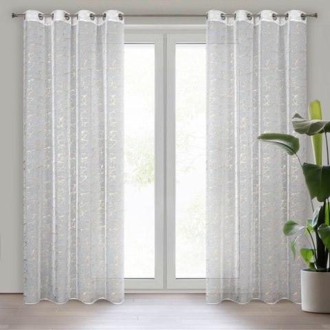 FIRANA GOTOWA REVA 140 X 250 CM BIAŁY EUROFIRANY FIRANA GOTOWA REVA 140 X 250 CM BIAŁY EUROFIRANY