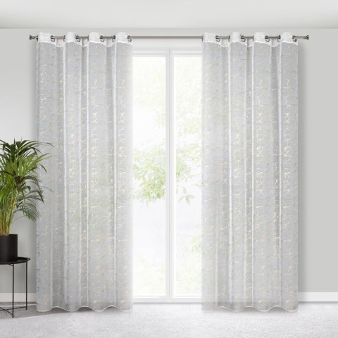 FIRANA GOTOWA REVA 140 X 250 CM BIAŁY EUROFIRANY FIRANA GOTOWA REVA 140 X 250 CM BIAŁY EUROFIRANY