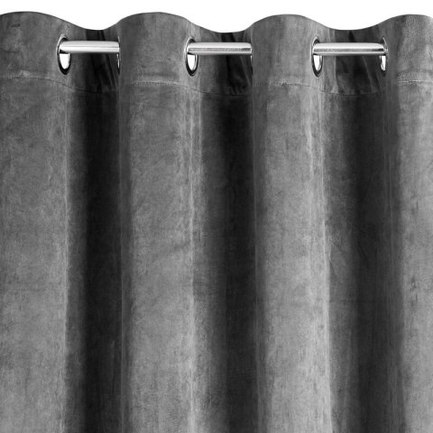 ZASŁONA GOTOWA PIERRE 140 X 250 CM STALOWY EUROFIRANY ZASŁONA GOTOWA PIERRE 140 X 250 CM STALOWY EUROFIRANY