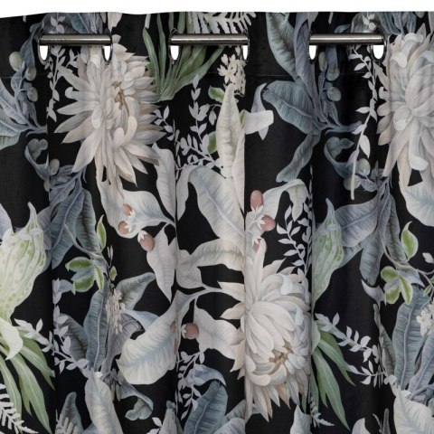 ZASŁONA GOTOWA SALLY 140 X 270 CM CZARNY EUROFIRANY ZASŁONA GOTOWA SALLY 140 X 270 CM CZARNY EUROFIRANY