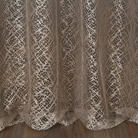 FIRANA GOTOWA AMANDA 140 X 250 CM BEŻOWY EUROFIRANY FIRANA GOTOWA AMANDA 140 X 250 CM BEŻOWY EUROFIRANY