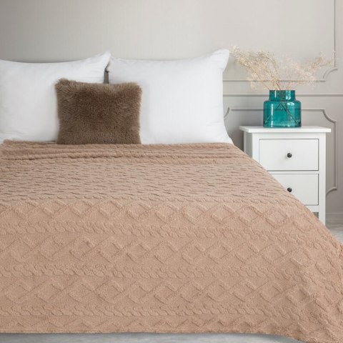 KOC D91 WARKOCZ 200 X 220 CM BEŻOWY EUROFIRANY KOC D91 WARKOCZ 200 X 220 CM BEŻOWY EUROFIRANY