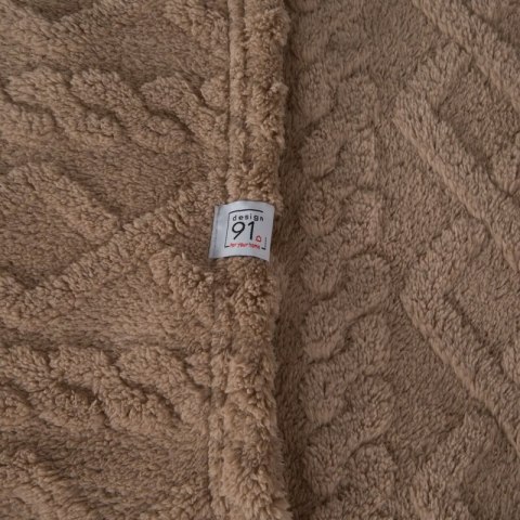 KOC D91 WARKOCZ 200 X 220 CM BEŻOWY EUROFIRANY KOC D91 WARKOCZ 200 X 220 CM BEŻOWY EUROFIRANY