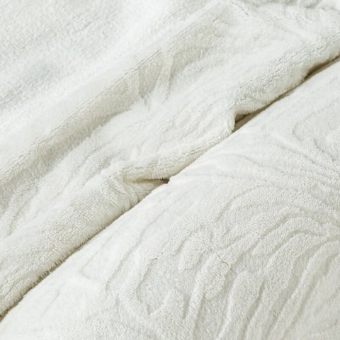 KOMPLET POŚCIELI FLANO 220 X 200 CM KREMOWY EUROFIRANY KOMPLET POŚCIELI FLANO 220 X 200 CM KREMOWY EUROFIRANY