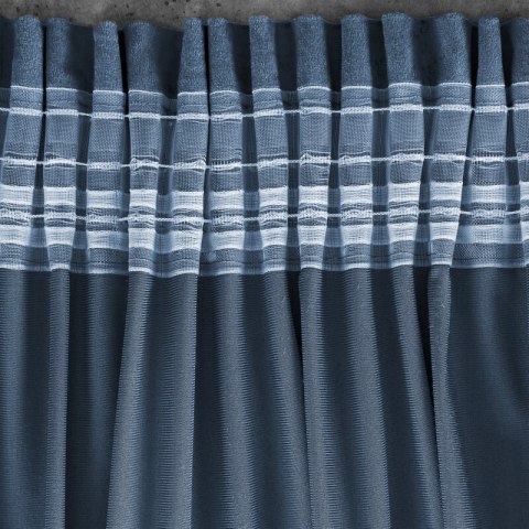 ZASŁONA GOTOWA D91 ROSA NA TAŚMIE 140 X 270 CM GRANATOWY EUROFIRANY ZASŁONA GOTOWA D91 ROSA NA TAŚMIE 140 X 270 CM GRANATOWY EUROFIRANY