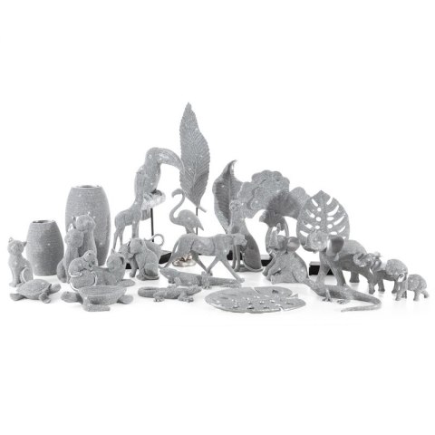 FIGURKA DEKORACYJNA ELDO 12 X 25 X 6 CM SREBRNY EUROFIRANY FIGURKA DEKORACYJNA ELDO 12 X 25 X 6 CM SREBRNY EUROFIRANY