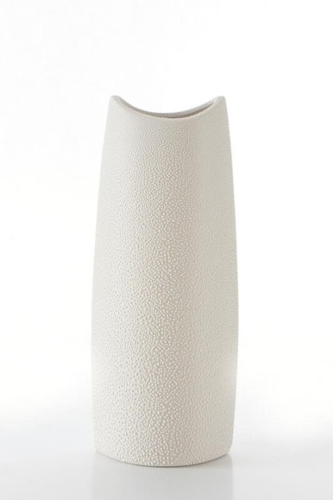 WAZON DEKORACYJNY RISO 14 X 9 X 35 CM KREMOWY EUROFIRANY WAZON DEKORACYJNY RISO 14 X 9 X 35 CM KREMOWY EUROFIRANY