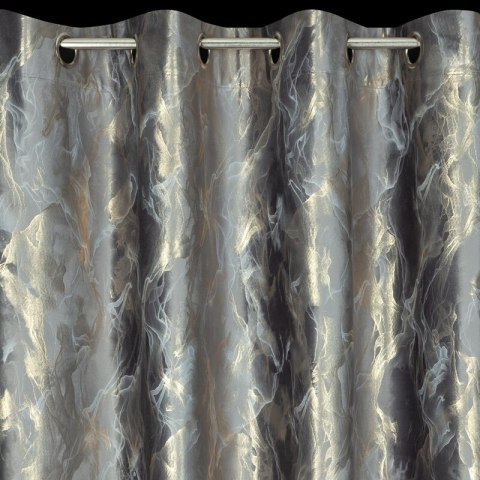 ZASŁONA GOTOWA MELODY 140 X 250 CM STALOWY EUROFIRANY ZASŁONA GOTOWA MELODY 140 X 250 CM STALOWY EUROFIRANY