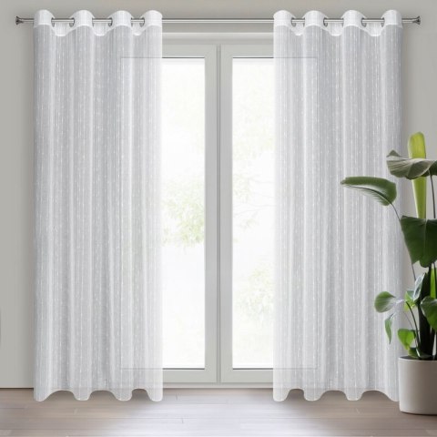 FIRANA GOTOWA BECKY 140 X 250 CM BIAŁY EUROFIRANY FIRANA GOTOWA BECKY 140 X 250 CM BIAŁY EUROFIRANY