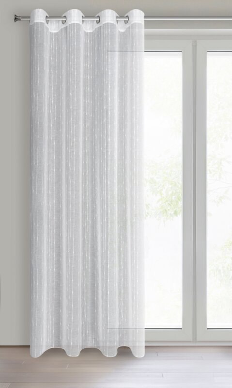 FIRANA GOTOWA BECKY 140 X 250 CM BIAŁY EUROFIRANY FIRANA GOTOWA BECKY 140 X 250 CM BIAŁY EUROFIRANY
