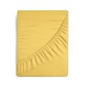PRZEŚCIERADŁO Z GUMKĄ JERSEY D91 240 X 220 X 30 CM MUSZTARDOWY EUROFIRANY