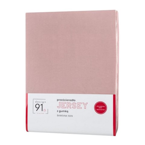 PRZEŚCIERADŁO Z GUMKĄ JERSEY D91 240 X 220 X 30 CM PUDROWY RÓŻ EUROFIRANY PRZEŚCIERADŁO Z GUMKĄ JERSEY D91 240 X 220 X 30 CM PUDROWY RÓŻ EUROFIRANY