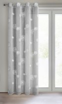 FIRANA GOTOWA SABINE 140 X 250 CM STALOWY EUROFIRANY