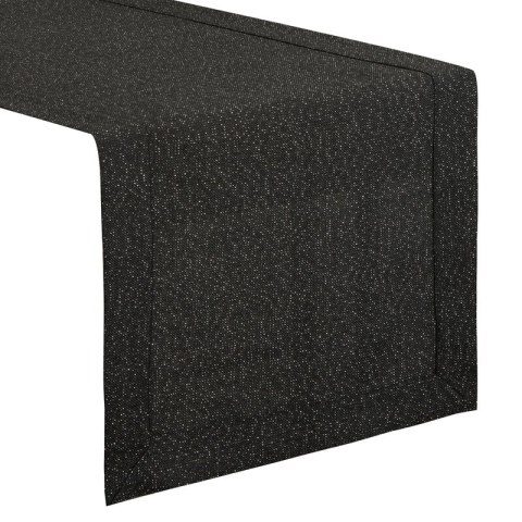 OBRUS STELLA 1 40 X 140 CM CZARNY EUROFIRANY OBRUS STELLA 1 40 X 140 CM CZARNY EUROFIRANY