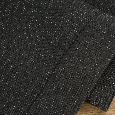 OBRUS STELLA 1 40 X 140 CM CZARNY EUROFIRANY OBRUS STELLA 1 40 X 140 CM CZARNY EUROFIRANY