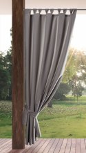 ZASŁONA GOTOWA GARDEN NA SZELKACH 155 X 220 CM STALOWY EUROFIRANY