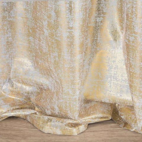 ZASŁONA GOTOWA ASTERIA 140 X 250 CM ZŁOTY EUROFIRANY ZASŁONA GOTOWA ASTERIA 140 X 250 CM ZŁOTY EUROFIRANY
