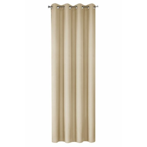 ZASŁONA GOTOWA RITA 140 X 250 CM BEŻOWY EUROFIRANY ZASŁONA GOTOWA RITA 140 X 250 CM BEŻOWY EUROFIRANY