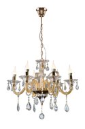 LAMPA GLITTER (2) O 70 X 52 CM ZŁOTY EUROFIRANY