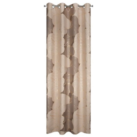 ZASŁONA GOTOWA FREZJA 140 X 250 CM BEŻOWY EUROFIRANY ZASŁONA GOTOWA FREZJA 140 X 250 CM BEŻOWY EUROFIRANY