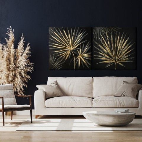 OBRAZ 440A 80 X 80 CM ZŁOTY EUROFIRANY OBRAZ 440A 80 X 80 CM ZŁOTY EUROFIRANY