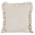 POSZEWKA VELVET 25 45 X 45 CM KREMOWY EUROFIRANY