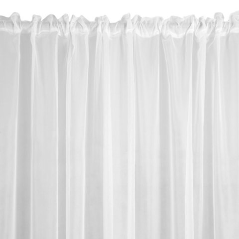 FIRANA GOTOWA LUCY NA TAŚMIE 400 X 150 CM BIAŁY EUROFIRANY FIRANA GOTOWA LUCY NA TAŚMIE 400 X 150 CM BIAŁY EUROFIRANY