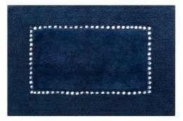 DYWANIK ŁAZIENKOWY CHIC 60 X 90 CM GRANATOWY EUROFIRANY