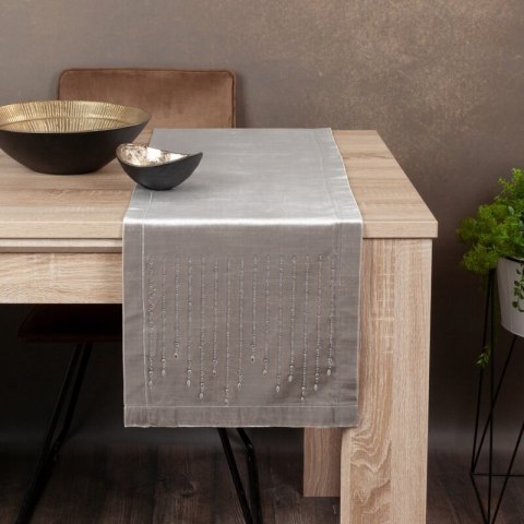 OBRUS ROYAL 3 35 X 140 CM BEŻOWY EUROFIRANY OBRUS ROYAL 3 35 X 140 CM BEŻOWY EUROFIRANY