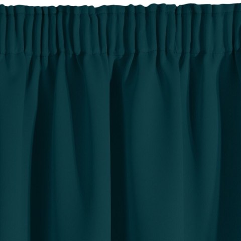 ZASŁONA GOTOWA D91 PARISA NA TAŚMIE 140 X 270 CM CIEMNOTURKUSOWY EUROFIRANY ZASŁONA GOTOWA D91 PARISA NA TAŚMIE 140 X 270 CM CIEMNOTURKUSOWY EUROFIRANY
