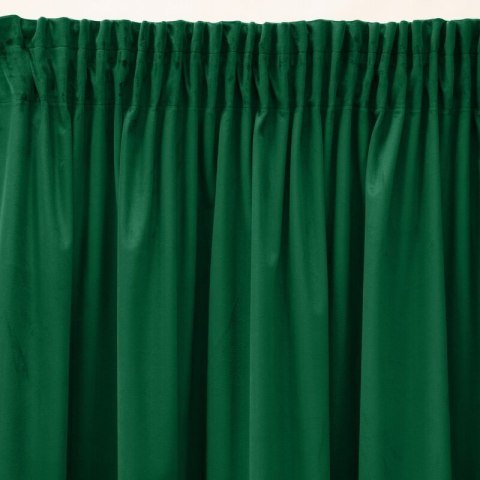 ZASŁONA GOTOWA SIBEL NA TAŚMIE 140 X 270 CM CIEMNOZIELONY EUROFIRANY ZASŁONA GOTOWA SIBEL NA TAŚMIE 140 X 270 CM CIEMNOZIELONY EUROFIRANY