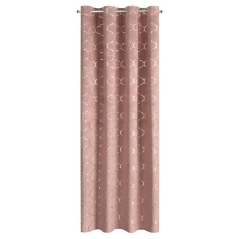ZASŁONA GOTOWA GISEL 140 X 250 CM RÓŻOWY EUROFIRANY ZASŁONA GOTOWA GISEL 140 X 250 CM RÓŻOWY EUROFIRANY