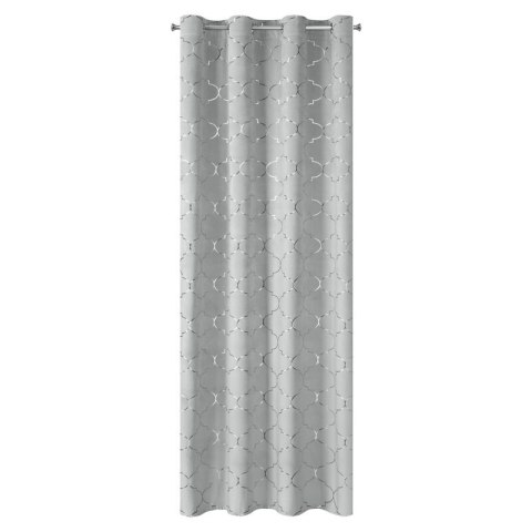 ZASŁONA GOTOWA GISEL 140 X 250 CM SREBRNY EUROFIRANY ZASŁONA GOTOWA GISEL 140 X 250 CM SREBRNY EUROFIRANY