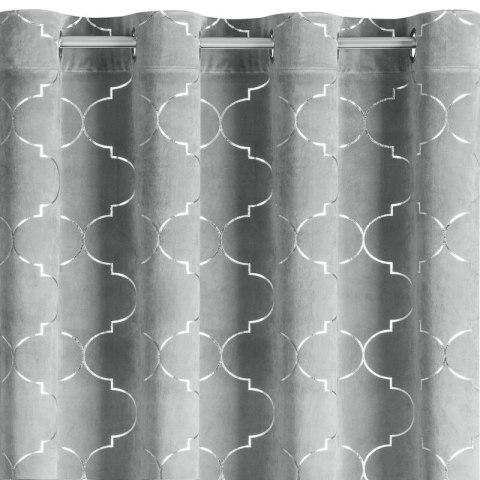 ZASŁONA GOTOWA GISEL 140 X 250 CM SREBRNY EUROFIRANY ZASŁONA GOTOWA GISEL 140 X 250 CM SREBRNY EUROFIRANY