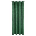 ZASŁONA GOTOWA D91 ELLEN 140 X 250 CM ZIELONY EUROFIRANY