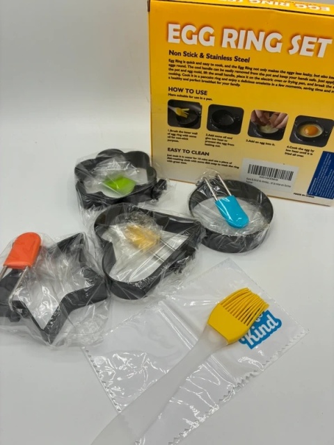 EGG RING SET foremki do jajek