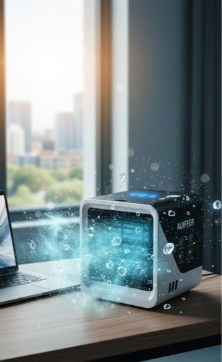 Klimatyzator Nawilżacz 3w1 Auiffer MG-101 | Chłód wszędzie tam, gdzie Ty!