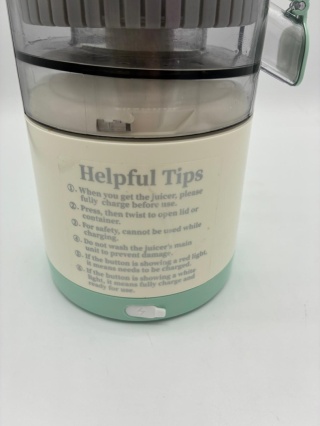 Bezprzewodowa Wyciskarka Elektryczna do Cytrusów Dusenho USB – Automat!