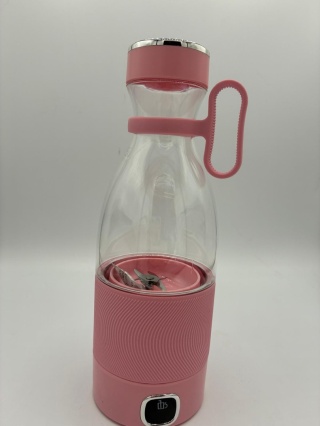 Bezprzewodowy Blender Przenośny Spardar 350ml USB – Mocny & Różowy!
